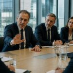 le directeur de la maif critique les propositions du medef concernant le déficit et souligne l'urgence d'éviter à tout prix le chaos économique.