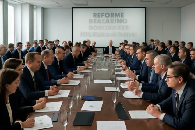 le medef propose une cinquantaine de mesures pour réformer le déficit public, en ciblant les retraites, la tva et la fonction publique, afin d'améliorer les finances publiques.