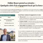 découvrez le parcours exceptionnel de didier royer, qui a consacré trente ans au service de la mairie de carentoir avant de profiter d'une retraite bien méritée.