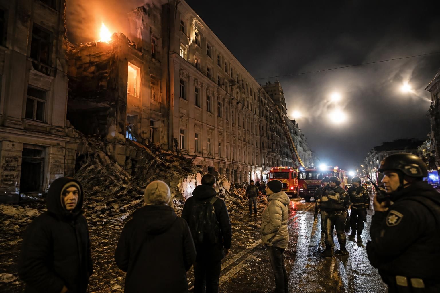 suivez en direct les développements de la guerre en ukraine avec la demande urgente de kiev pour une session exceptionnelle du conseil de sécurité de l'onu après les frappes russes nocturnes.