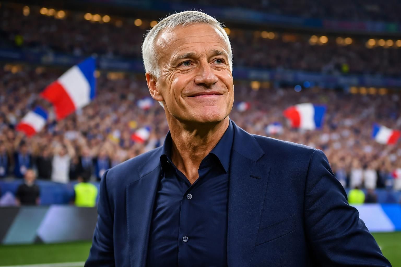 découvrez l'entretien exclusif avec didier deschamps qui savoure la brillante victoire de l'équipe de france contre la suède et appelle à relever à nouveau le défi avec détermination.