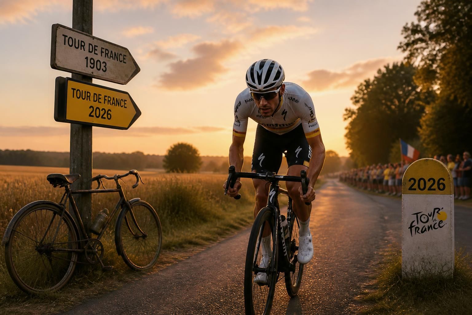 découvrez le regard captivant de notre envoyé spécial à l'aube du tour de france 2026 dans « entre les flèches du temps », une immersion unique au cœur de cet événement emblématique.