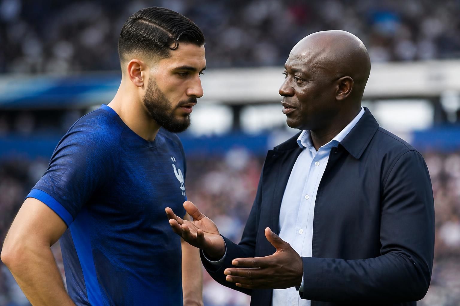 découvrez l'échange mémorable entre rayan cherki et claude makélélé lors d'un moment fort capté par foot mercato, révélant la transmission d'expérience au sein de l'équipe de france.