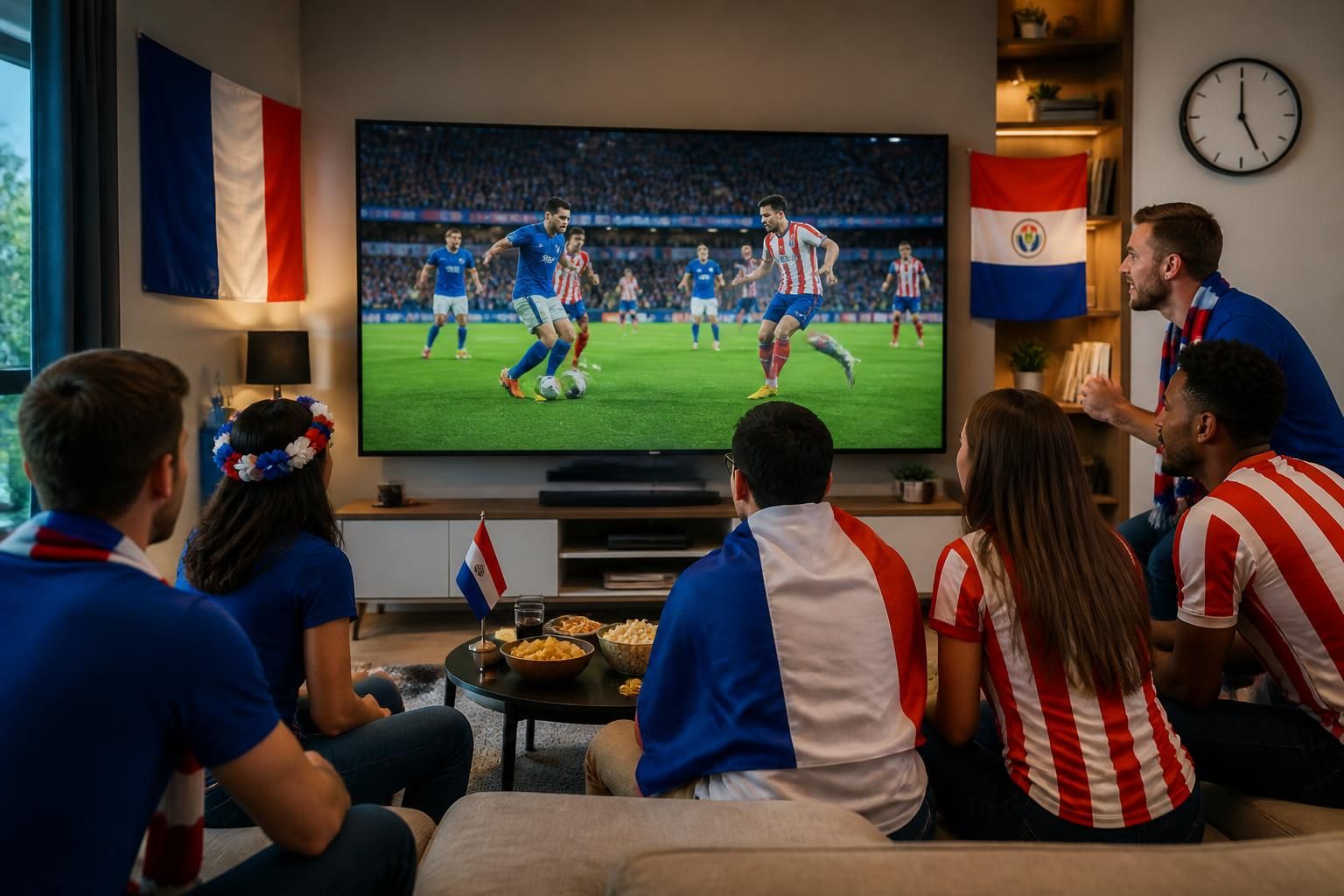 découvrez les horaires et les chaînes pour suivre en direct le 8e de finale opposant la france au paraguay. ne manquez rien de ce match crucial !