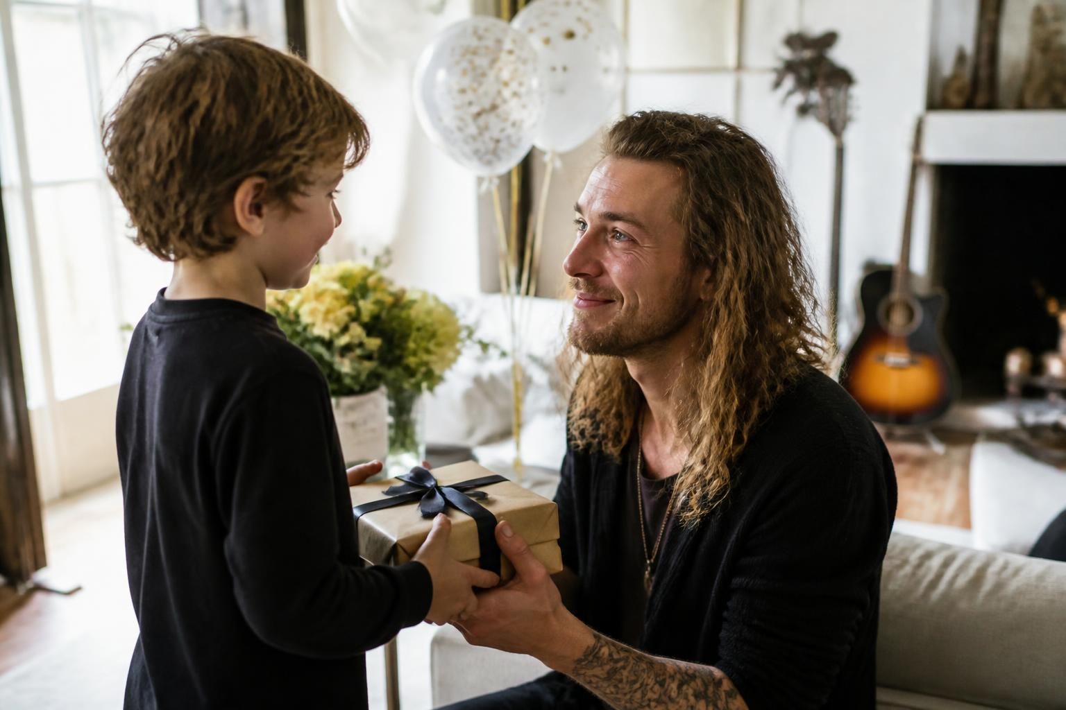 découvrez comment julien doré célèbre ses 44 ans avec un cadeau émouvant offert par son fils, une surprise qui illumine sa journée et touche le cœur de ses fans.