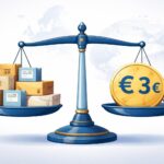 l'union européenne instaure une taxe de 3 euros sur les petits colis importés afin de rééquilibrer le commerce et protéger les acteurs locaux.