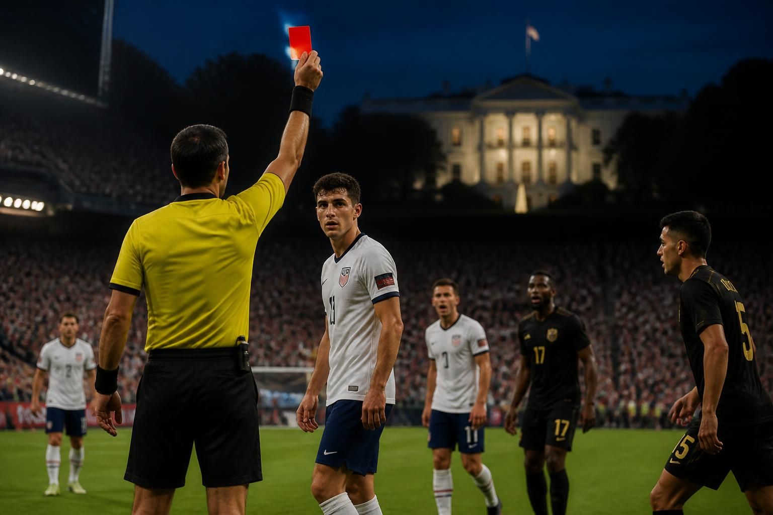 découvrez l'analyse de la fifa sur le carton rouge de balogun et les éventuelles interventions en coulisses, y compris celles de la maison blanche.