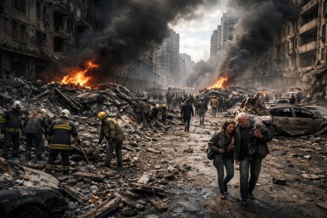 découvrez le récit détaillé de la plus violente offensive russe sur kiev depuis le début du conflit en ukraine, ayant entraîné au moins 21 morts lors des frappes aériennes.