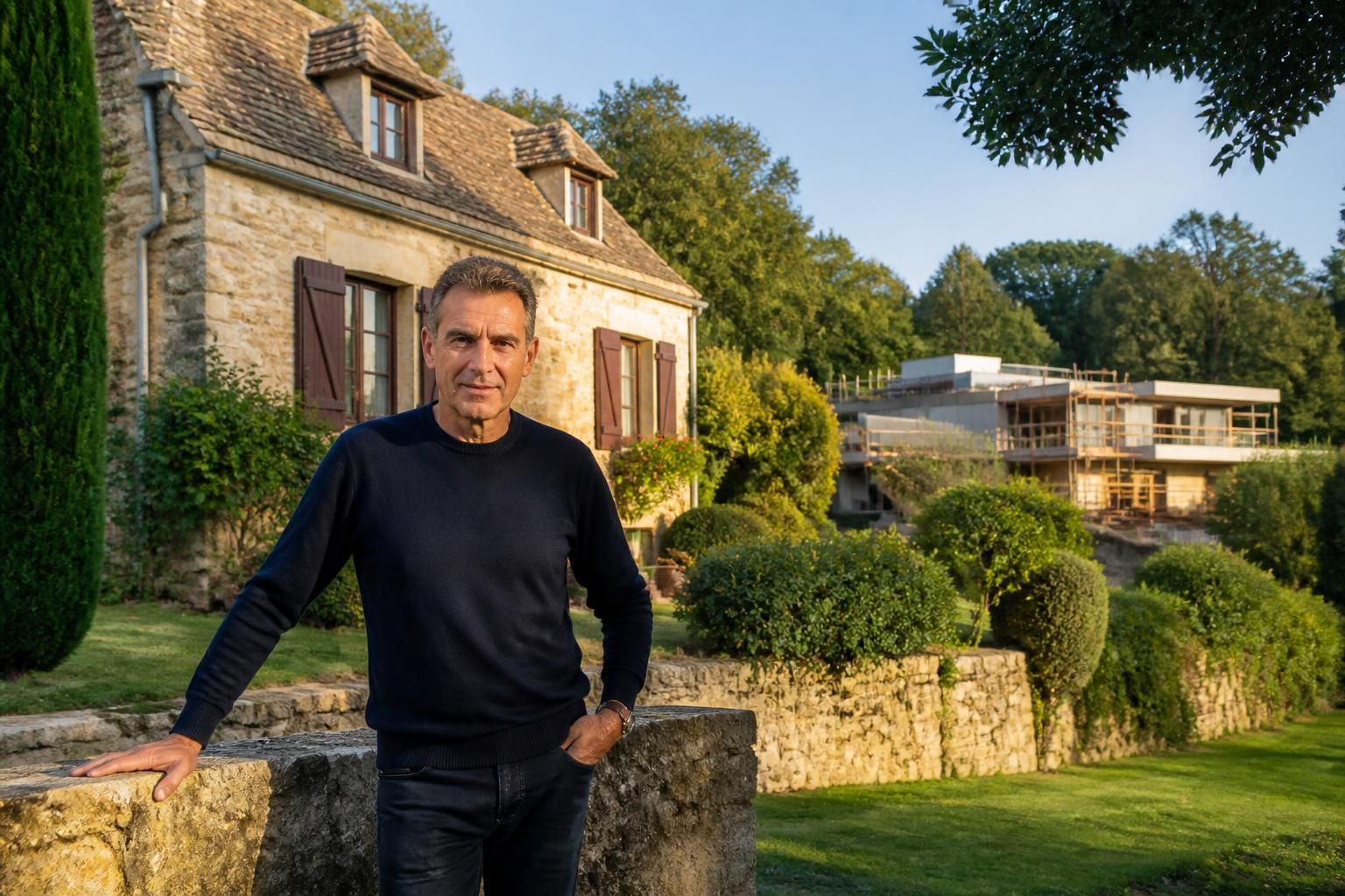 découvrez le havre de paix en pierre de laurent jalabert en dordogne et son nouveau projet ambitieux, loin du tour de france. plongez dans son univers et sa nouvelle aventure.