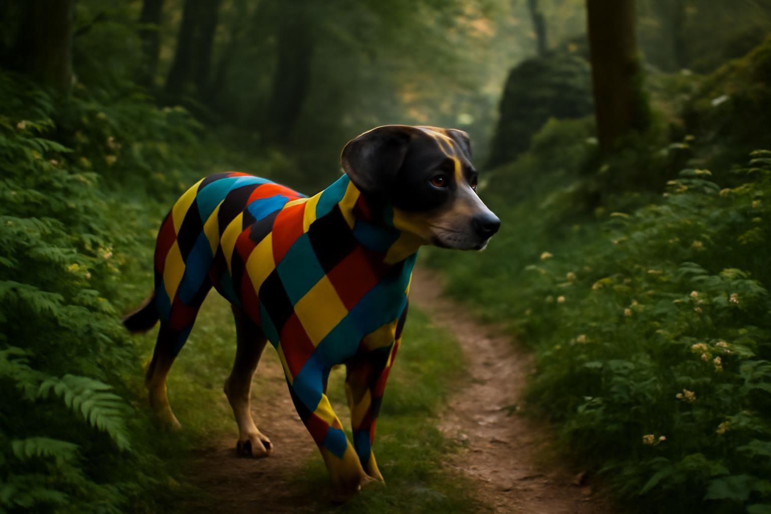 découvrez « le chien du harlequin », un voyage passionnant à travers des sentiers méconnus où se mêlent mystère et aventures inattendues.