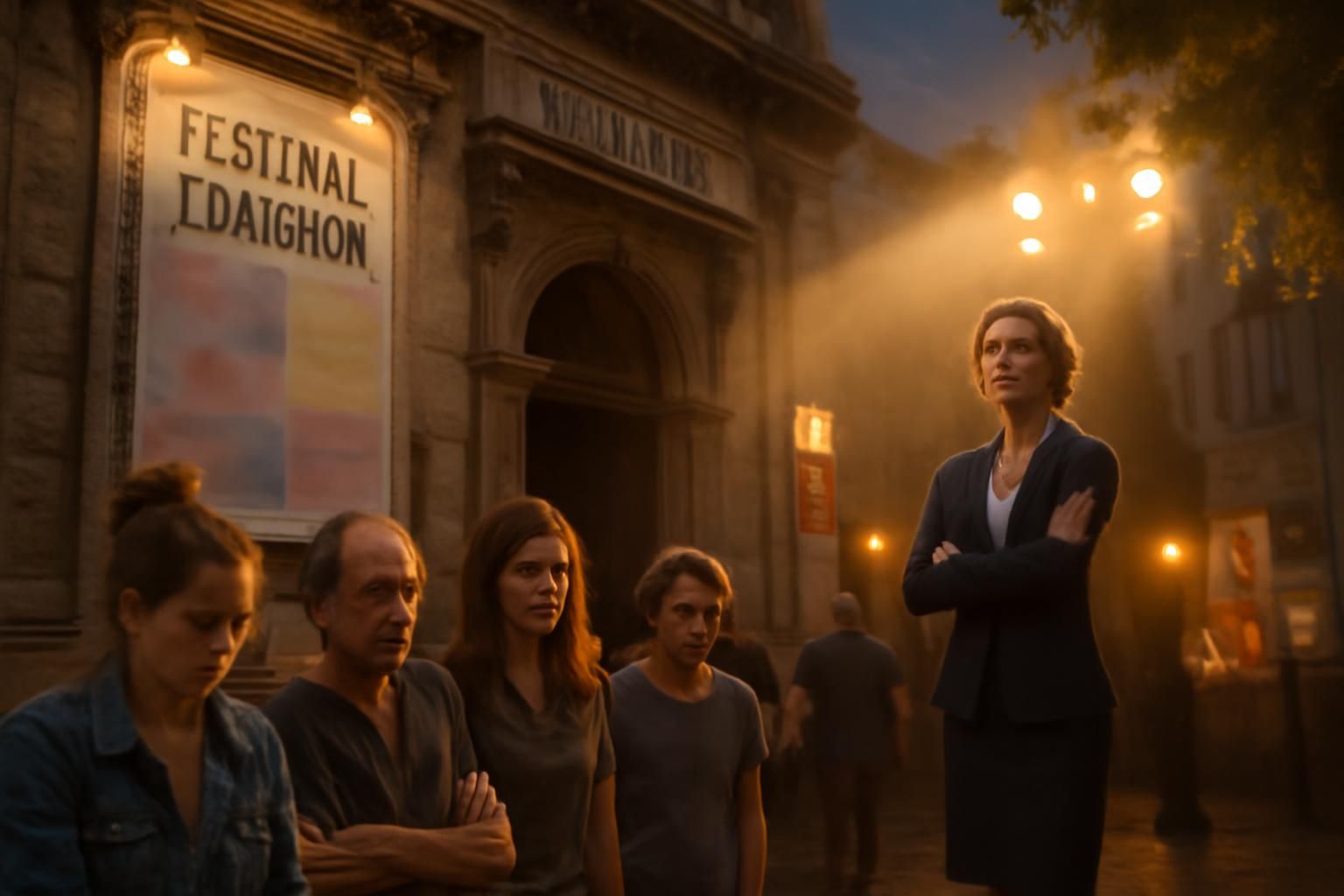 le festival d’avignon commence malgré une incertitude budgétaire qui pèse sur le théâtre, attirant l'attention de la ministre de la culture.