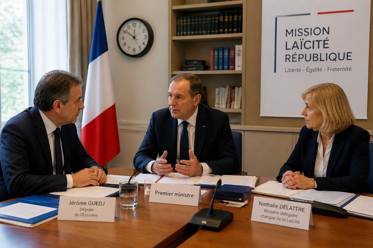 le premier ministre confie à jérôme guedj et nathalie delattre une mission stratégique visant à renforcer la laïcité en france.
