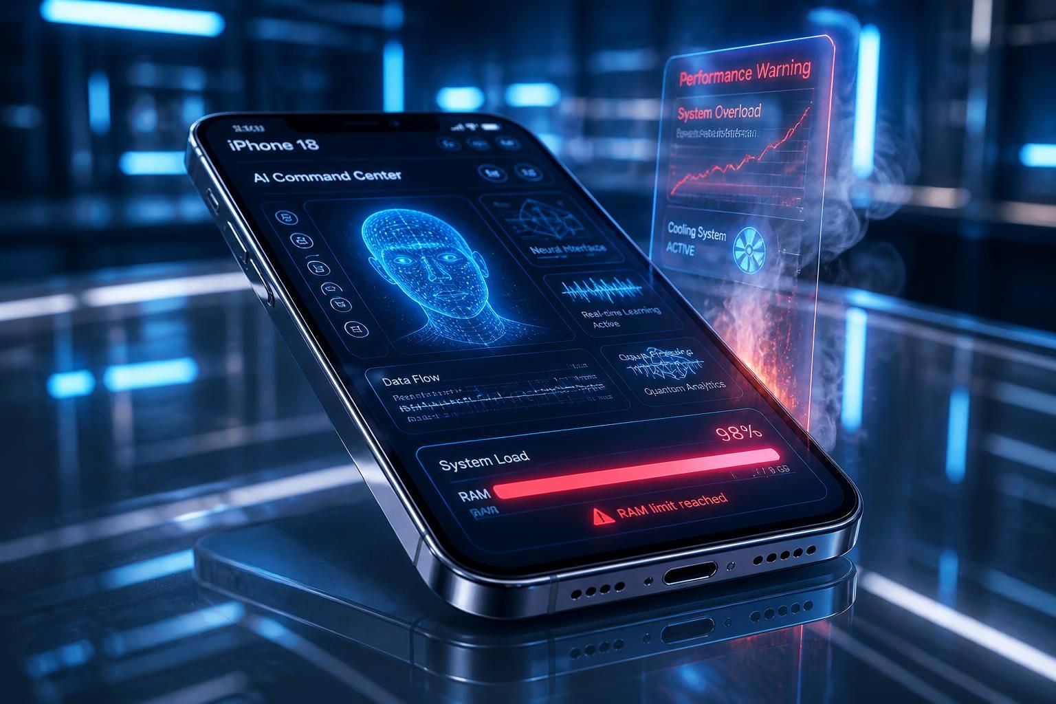 découvrez pourquoi les 9 go de ram de l'iphone 18 limité ne suffisent pas pour gérer les nouvelles fonctionnalités avancées d'apple intelligence.