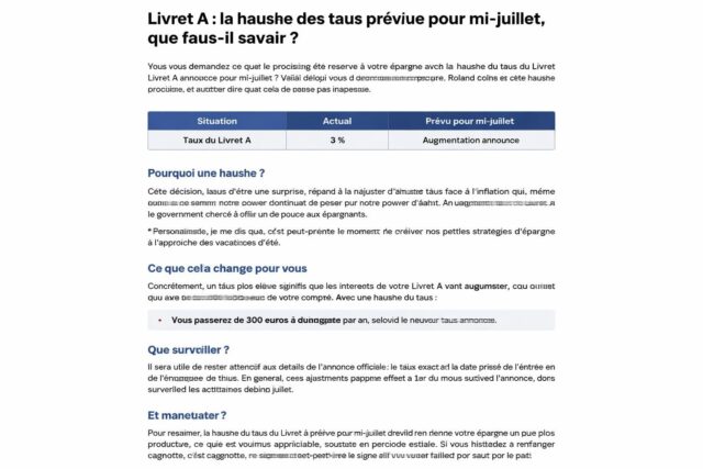 Livret-A-Roland-Lescure-annonce-une-hausse-du-taux-dinteret-prevue-pour-la-mi-juillet-640x427 VÉRIF' - La France, unique en son genre ? Quand les retraités y jouissent d'un niveau de vie supérieur à celui des actifs