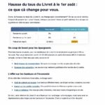 découvrez ce que révèle la hausse du taux du livret a prévue pour le 1er août et les impacts attendus sur votre épargne et le pouvoir d'achat.