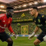 découvrez comment andré onana de manchester united affronte la concurrence d’emiliano martínez au poste de gardien au sein des lions, et l'impact de cette rivalité en club.