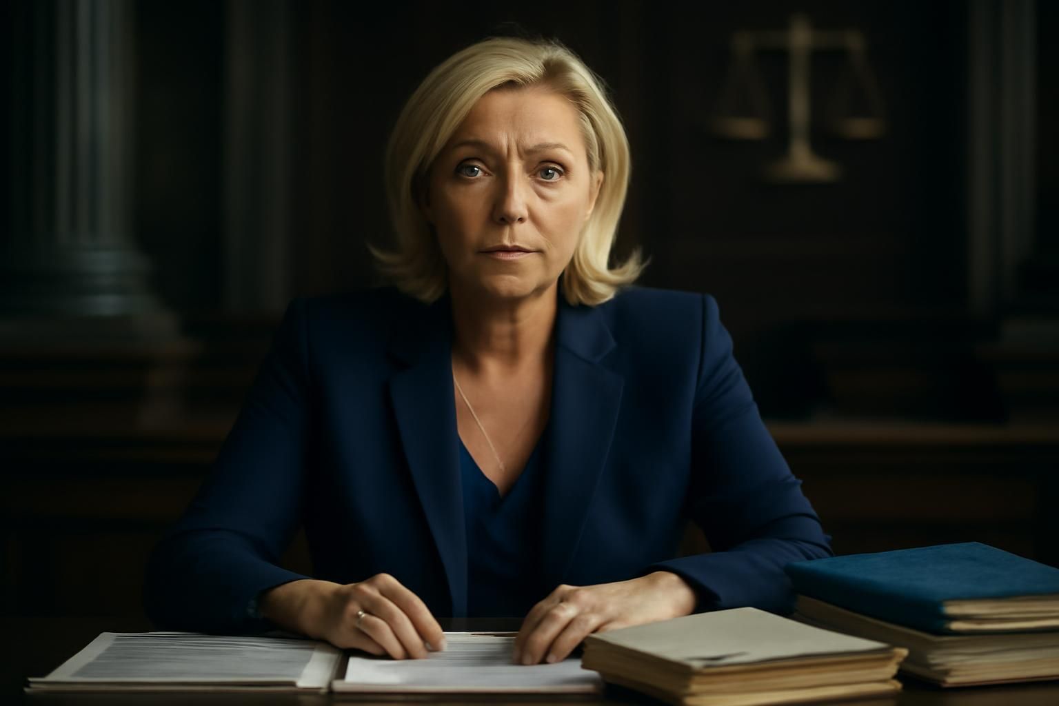 marine le pen continue sa campagne malgré sa condamnation en appel et décide de saisir la cour de cassation pour contester la décision.