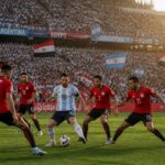 découvrez le duel intense entre l'attaque explosive des tangos et la stratégie surprenante d'hossam lors du match de football entre l'argentine et l'égypte. un affrontement plein de suspense et de rebondissements à ne pas manquer.