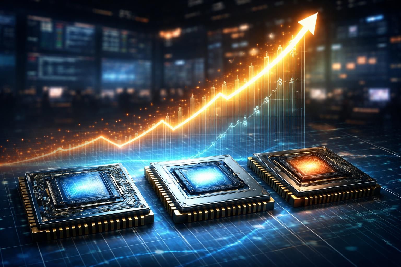 découvrez comment micron, intel et amd ont propulsé la capitalisation boursière à un bond spectaculaire de 2 000 milliards de dollars au second trimestre, révélant les tendances clés du secteur technologique.