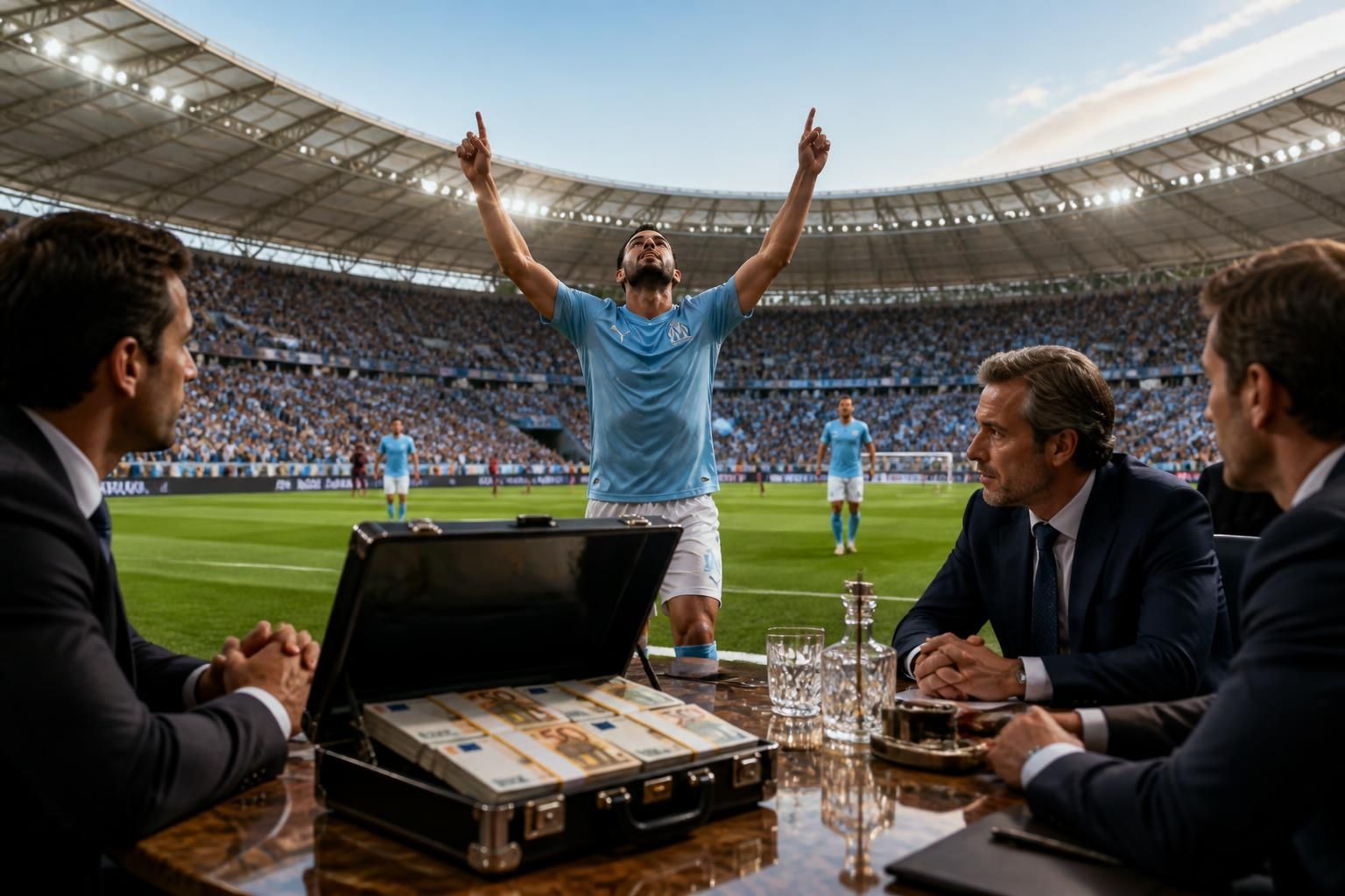 découvrez la proposition exceptionnelle de 50 millions d'euros faite à l'om pour un joueur clé, une offre qui pourrait changer la donne. toutes les infos sur sport.fr.