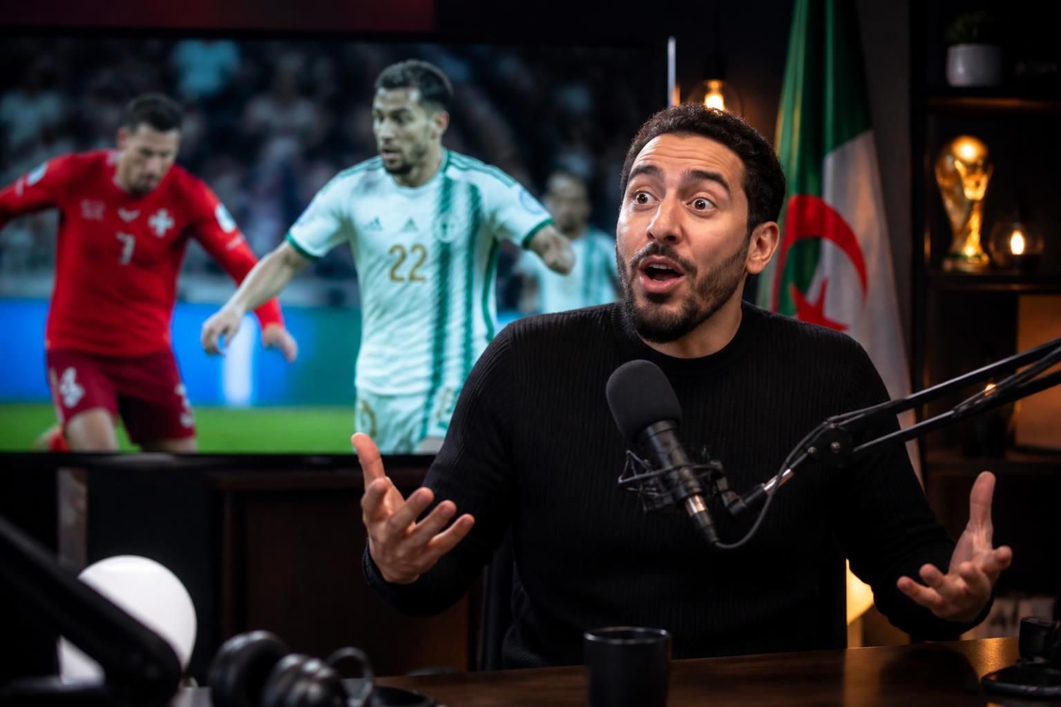 écoutez walid réagir à la surprise de la titularisation de zerrouki lors du match suisse-algérie et découvrir son analyse sur l'importance historique de cette rencontre pour l'équipe algérienne, dans ce podcast rmc sport du 02/07.