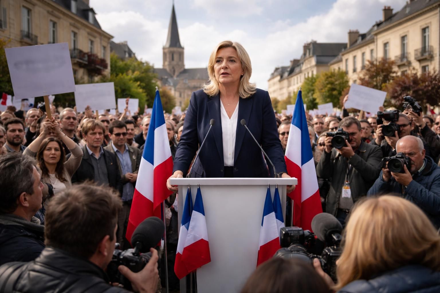 découvrez les premiers défis surprenants rencontrés par marine le pen lors du lancement de sa campagne présidentielle 2027 à la flèche.