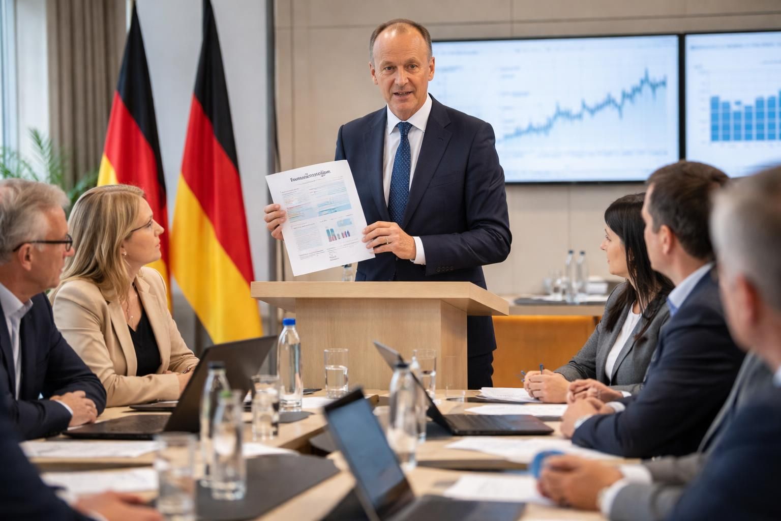 découvrez la feuille de route de friedrich merz pour relancer l'économie allemande, axée sur les retraites, la fiscalité et le pouvoir d'achat.