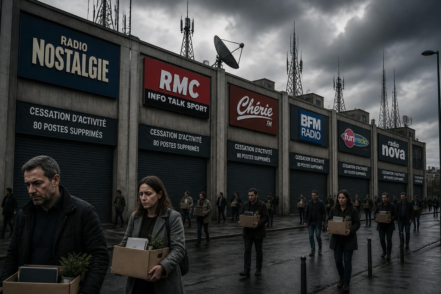 rogers ferme six stations de radio et supprime 80 emplois, marquant un tournant majeur dans le paysage médiatique canadien.