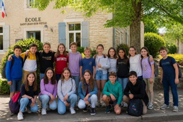 Saint-Jean-sur-Veyle-dix-sept-ecoliers-prets-a-franchir-le-cap-du-college-lan-prochain-640x427 Stéphane de Groodt livre un témoignage intime sur la séparation d'avec Odile d'Oultremont