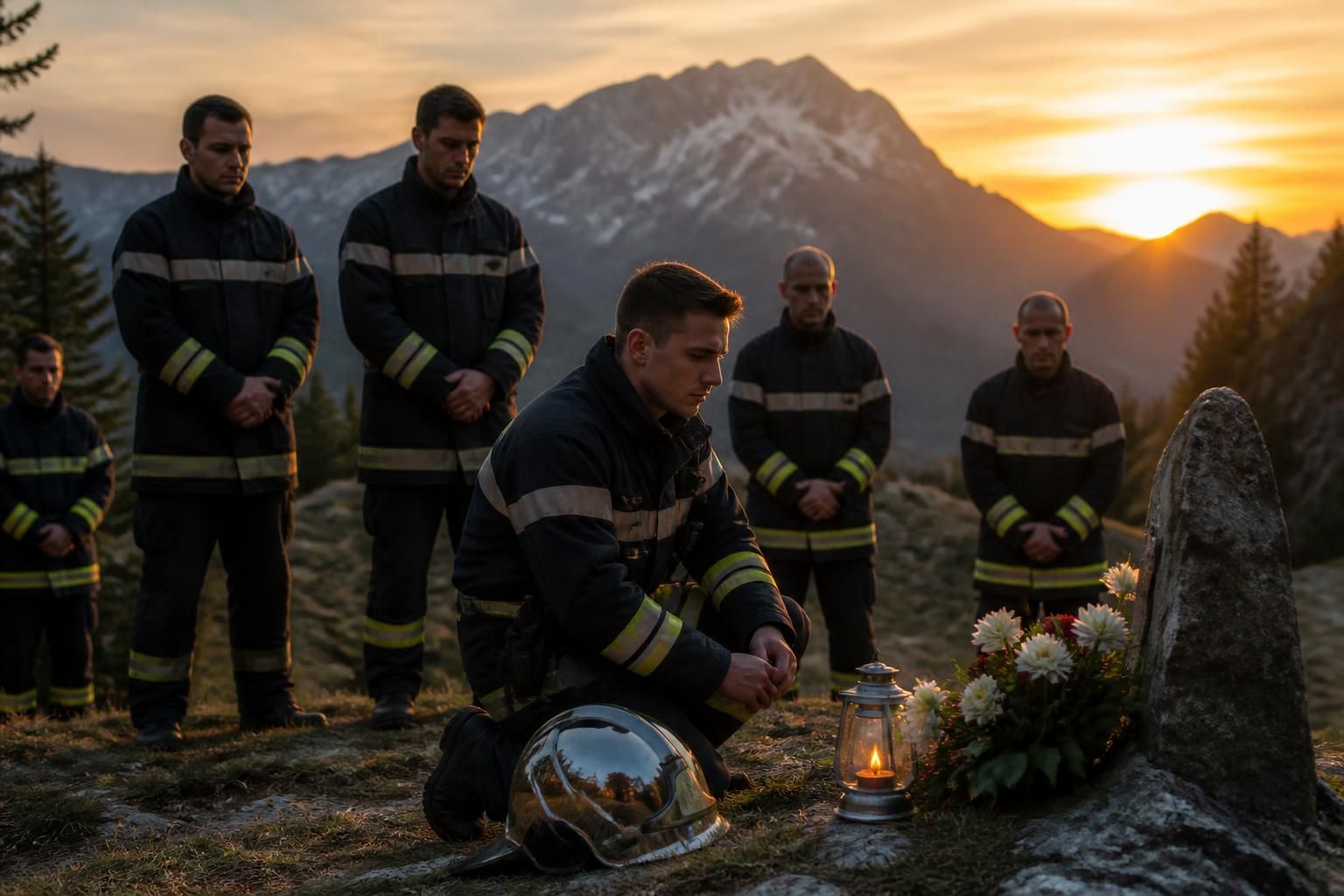 tragédie en savoie : un jeune pompier volontaire perd la vie au planay, un sacrifice poignant qui bouleverse la communauté des sapeurs-pompiers locaux.