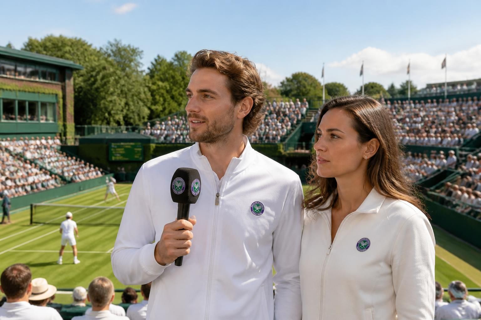 suivez en direct l'ambiance et les matchs de wimbledon avec les commentaires d'arthur rinderknech et diane parry sur sport.fr. ne manquez rien de ce grand tournoi de tennis !
