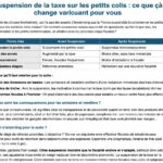 découvrez les raisons de la suspension de la taxe française sur les petits colis suite à son contournement massif et les perspectives d'une nouvelle fiscalité adaptée.