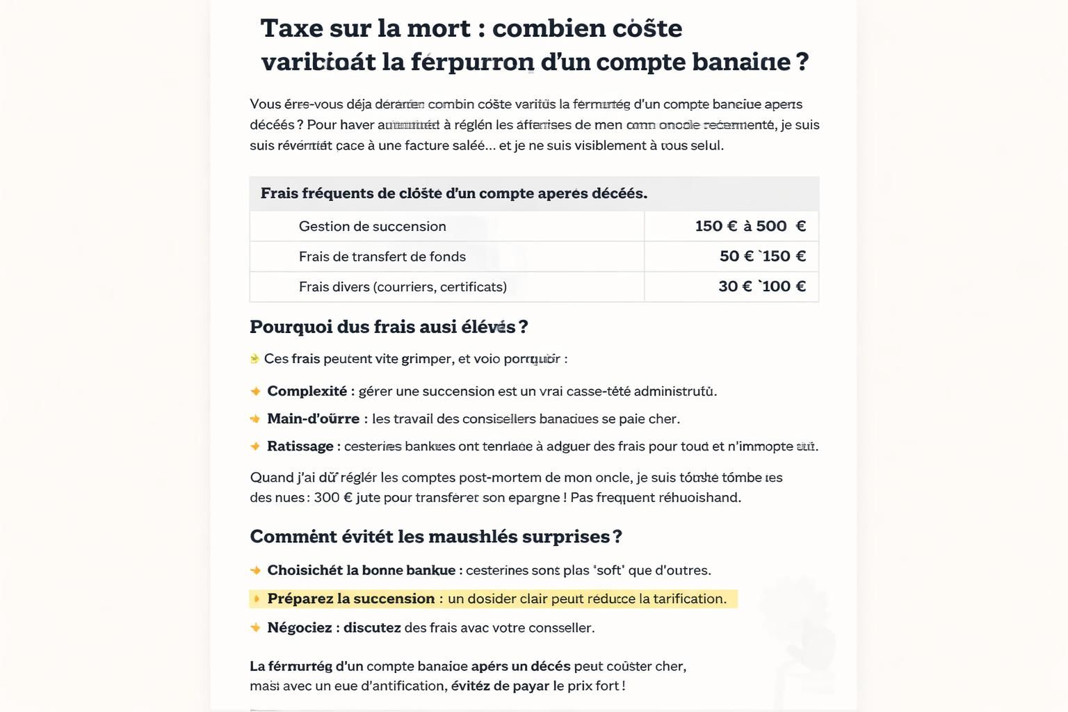 découvrez comment des associations dénoncent les frais bancaires, appelés « taxe sur la mort », prélevés sur les comptes des personnes décédées et demandent justice pour les familles concernées.