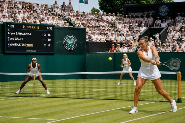 découvrez le programme passionnant des rencontres féminines à wimbledon ce mercredi, avec des matchs à ne pas manquer impliquant sabalenka, gauff et parry.