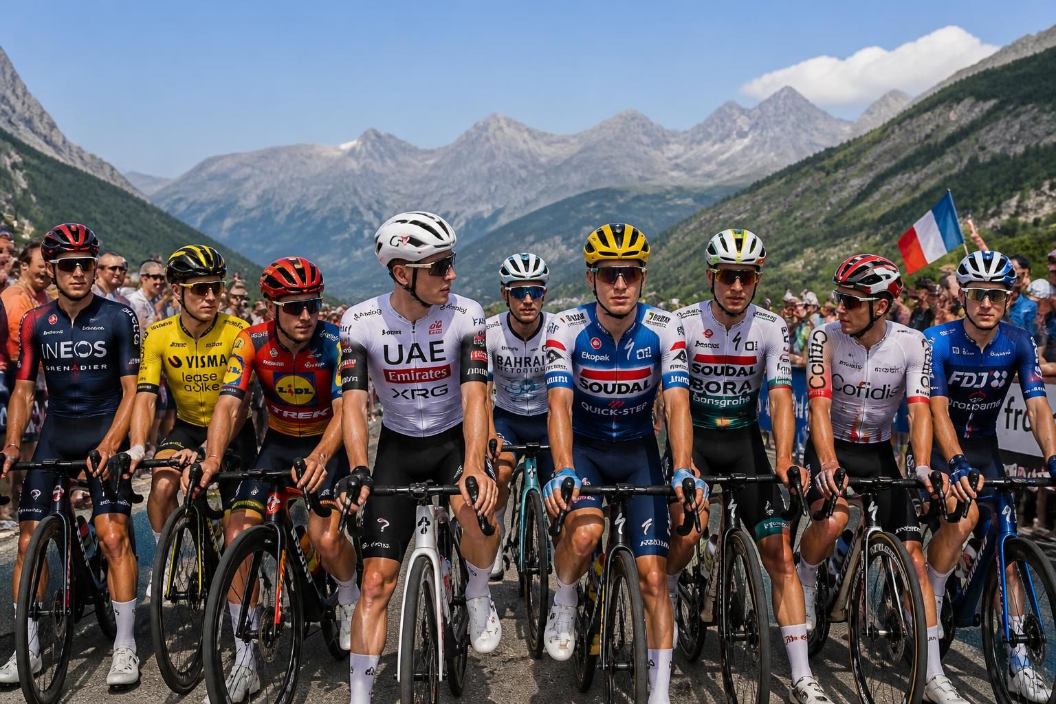 découvrez l'analyse complète des 10 favoris du tour de france 2026, dont pogacar, seixas, evenepoel et 7 prétendants au trône, par vélofuté. suivez les enjeux et les coulisses de cette édition prometteuse.
