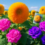 découvrez le succès incroyable des graines en ligne avec le tournesol 'ours en peluche' et les roses fluorescentes, des fleurs géantes qui séduisent les amateurs de jardinage.