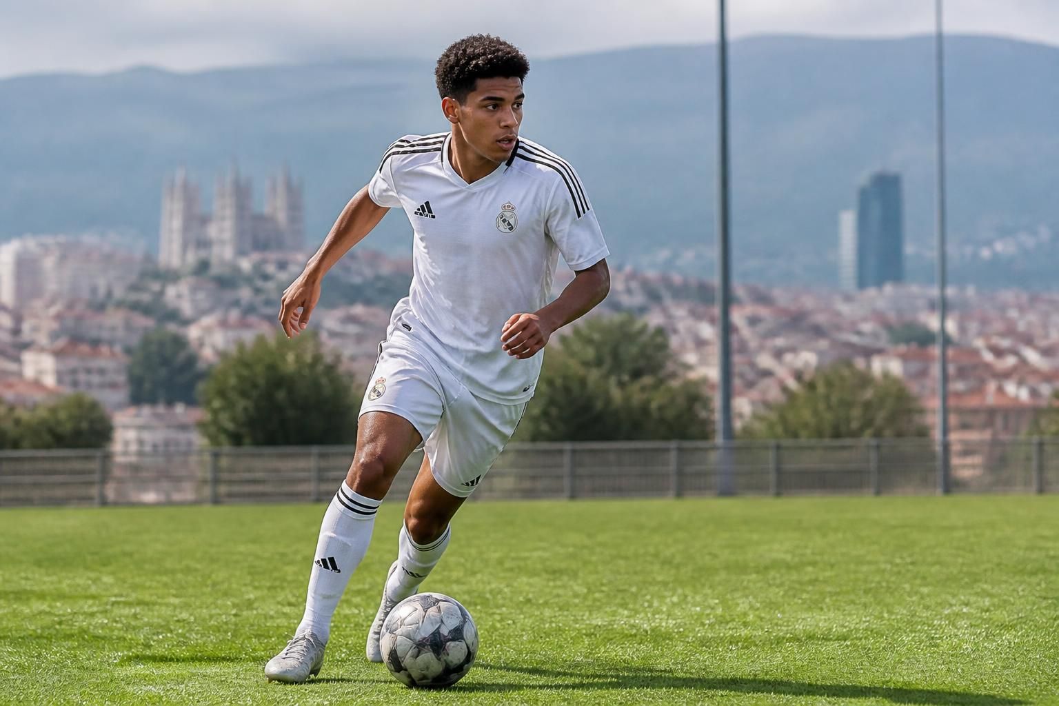 découvrez le transfert sensationnel d'un jeune prodige du real madrid en direction de l'olympique lyonnais, promettant de grandes performances pour les deux clubs.