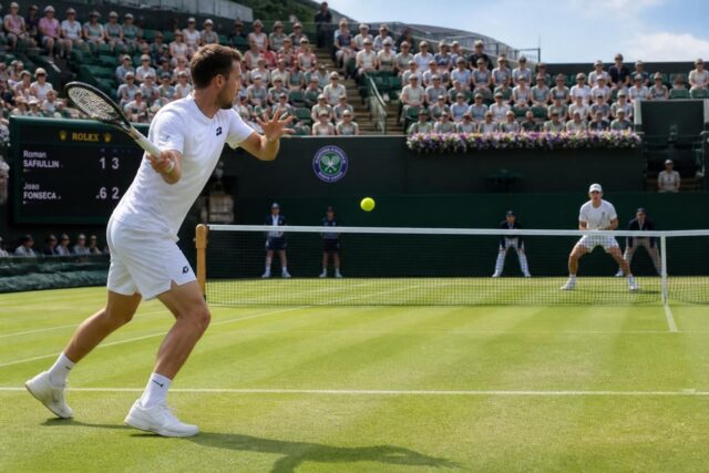 Wimbledon-2026-Roman-Safiullin-affronte-Joao-Fonseca-en-troisieme-tour-ce-vendredi-3-juillet-640x427 Mouratoglou s'emballe : « Le jeu de Sinner sur terre battue surpasse même celui de Djokovic »