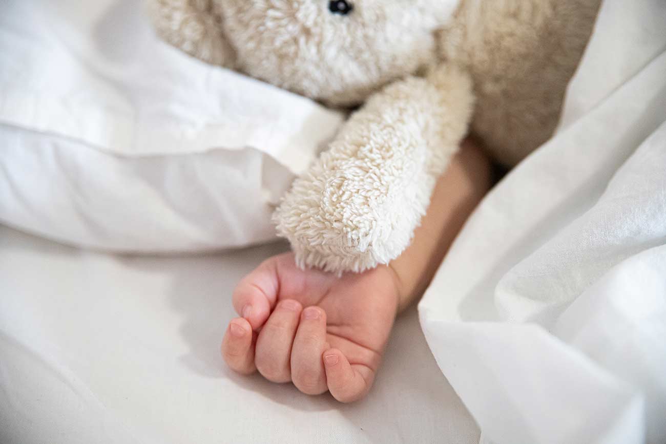 peluche apaisante bébé
