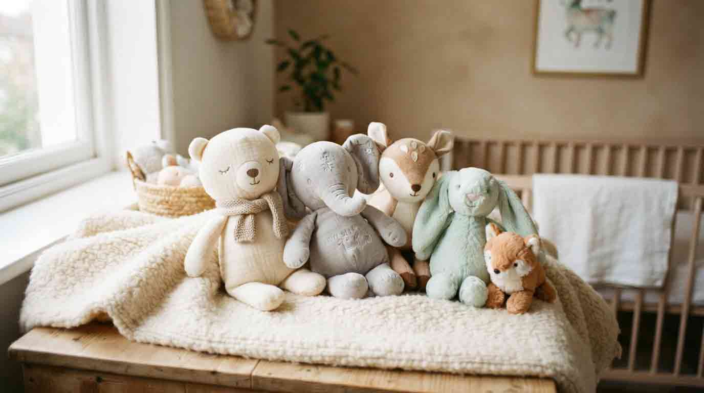 peluches apaisantes pour bebe